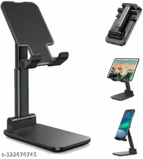 Mobile Phone Holder, Adjustable, (black)